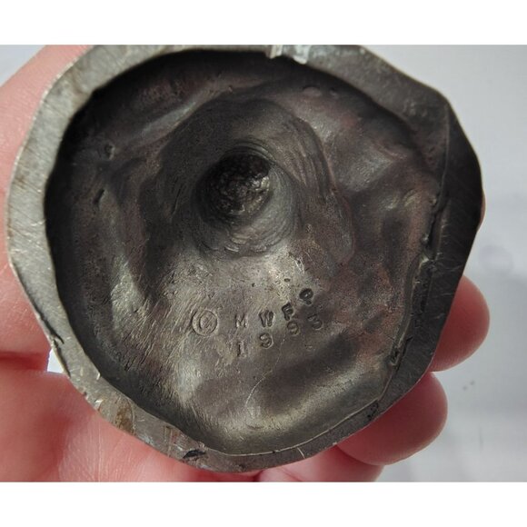 Sedlow Dolphin in the Waves Pewter Figurine, Masterworks 1993 Vintage Ocean Sea - Picture 5 of 5